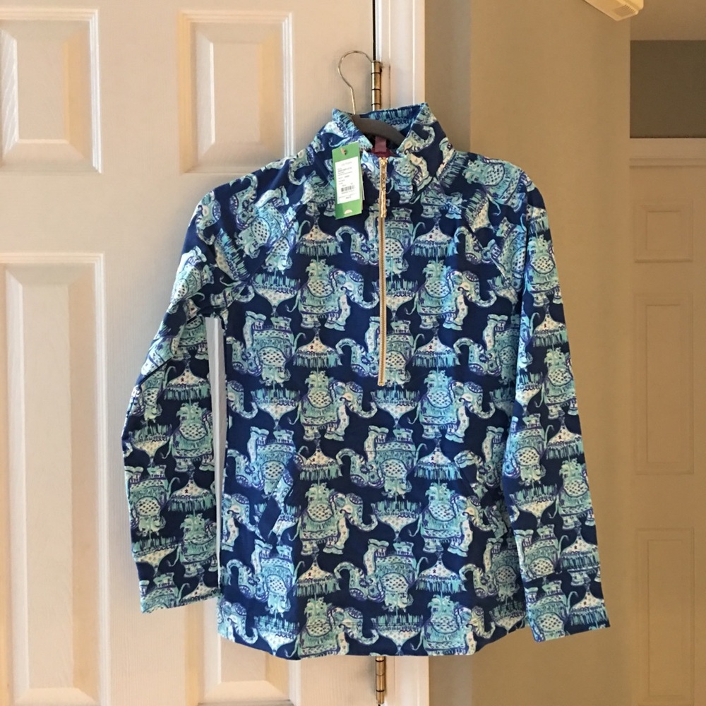 Lilly Pulitzer “Joy Ride” Skipper Popover XS